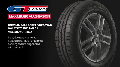 GT RADIAL 4Seasons/4Seasons SUV/Maxmiller AllSeasons négy évszakos gumik (Autó-SUV-Kis TGK)